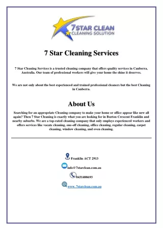 Are You Looking For The Best Carpet Cleaning Services In Canberra?