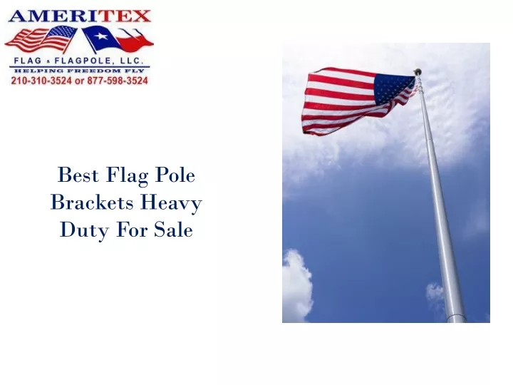 best flag pole brackets heavy duty for sale