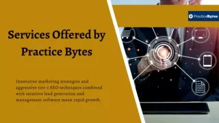Services Offered By Practice Bytes