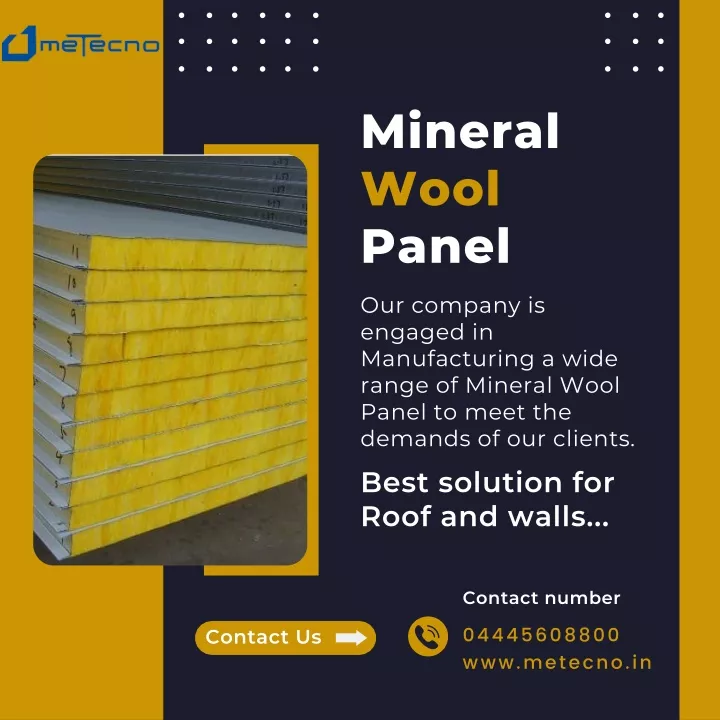 mineral wool panel