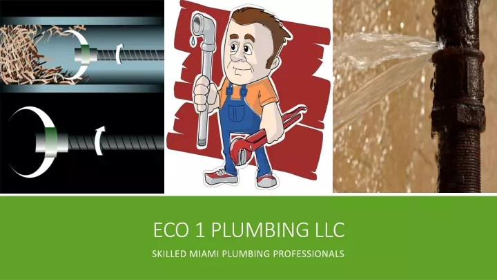 eco 1 plumbing llc