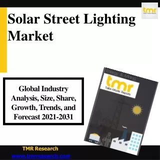 solar street lighting market