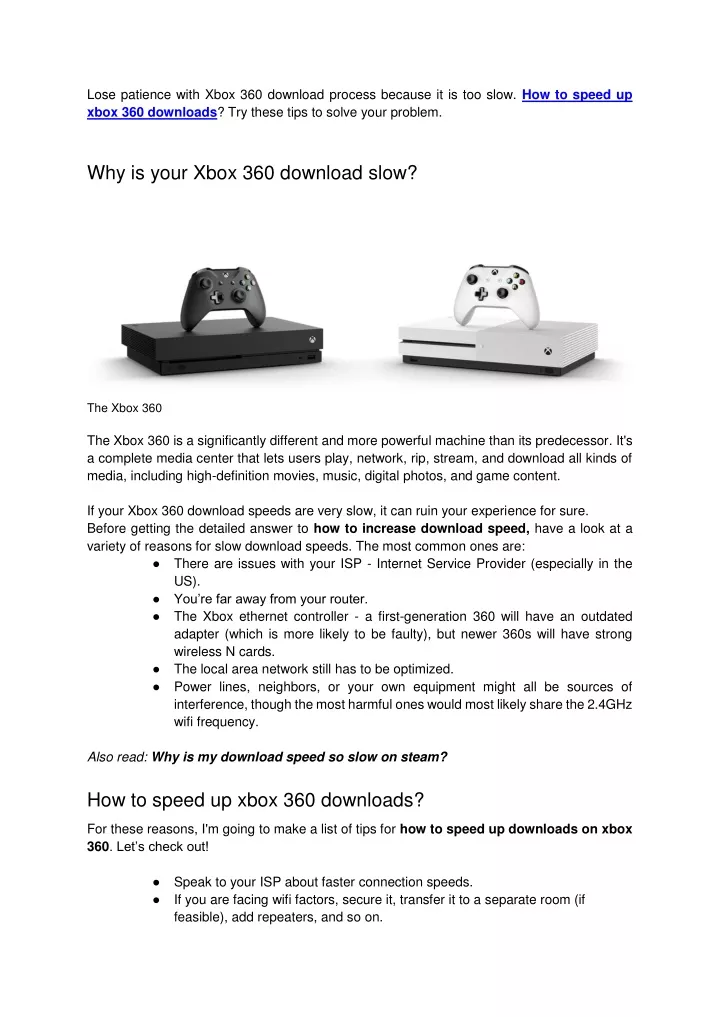 lose patience with xbox 360 download process