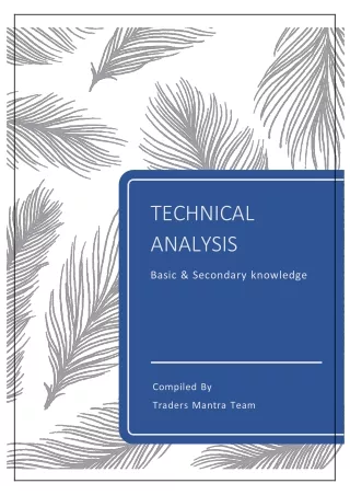 Technical Analysis of the Stock market- Traders Mantra