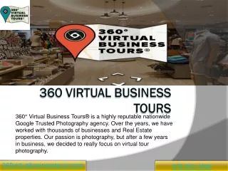 360 Virtual Business Tours - Virtual Tour Company