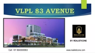 VLPL Avenue 83 Gurugram - New Commercial Project