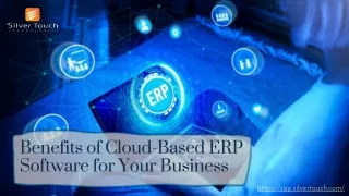 Benefits of Cloud-Based ERP Software for Your Business