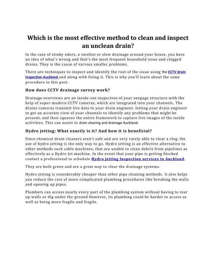 which is the most effective method to clean