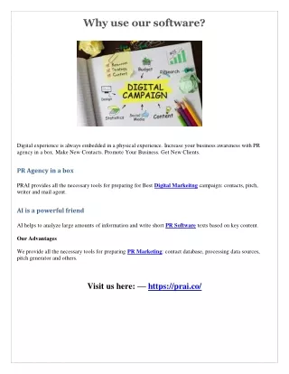 why use our software