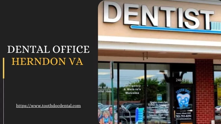 dental office herndon va