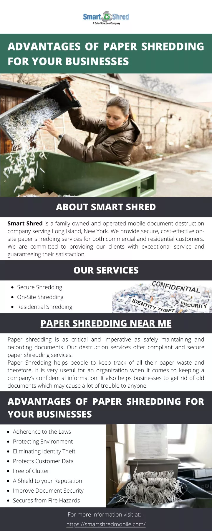 advantages of paper shredding for your businesses