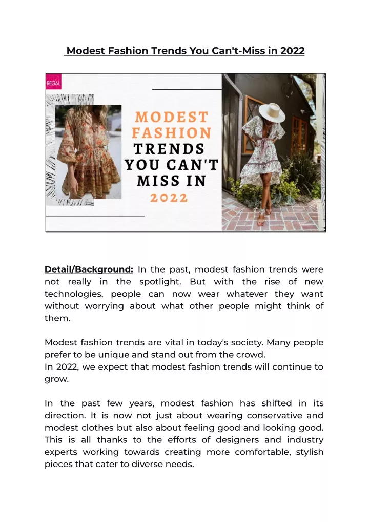 modest fashion trends you can t miss in 2022