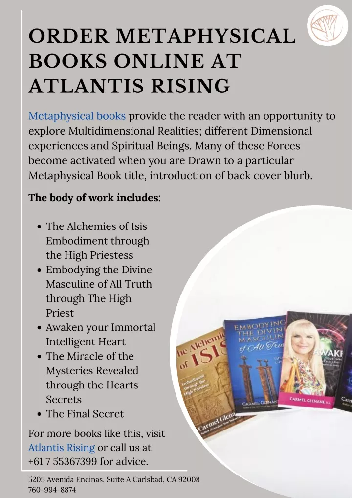 order metaphysical books online at atlantis rising