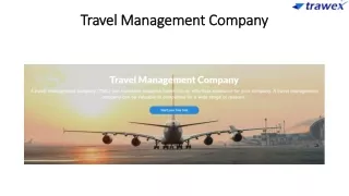 Travel Management Company