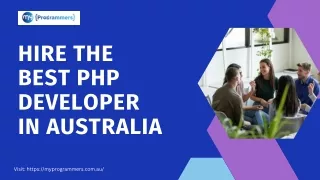 Hire the best PHP developer in Australia
