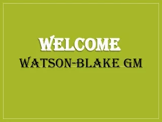 welcome