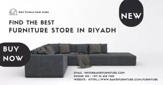 Leading Furniture Store in Riyadh - Bakri Furniture