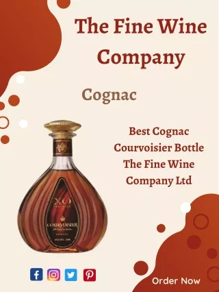Best Cognac Courvoisier Bottle – The Fine Wine Company Ltd