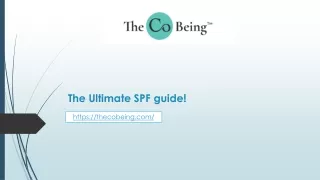 the ultimate spf guide