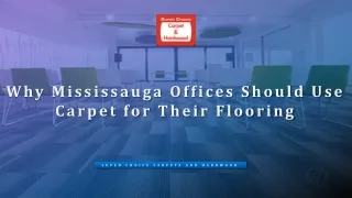 Why Mississauga Offices Should Use Carpet for Their Flooring