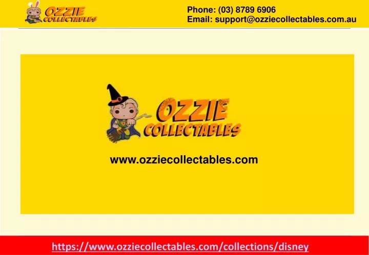 www ozziecollectables com