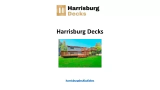 Harrisburg Decks