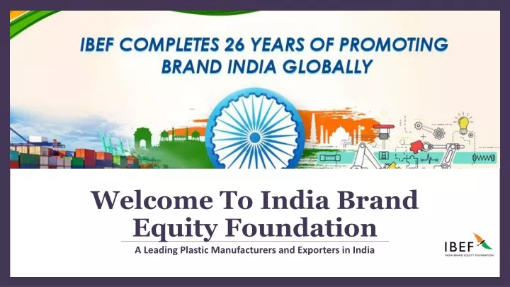 welcome to india brand equity foundation