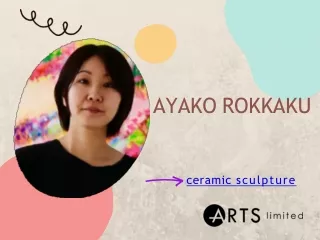 Most Emanating Ayako Rokkaku Ceramic Sculpture