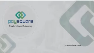 Payroll Processing Services - Paysquare
