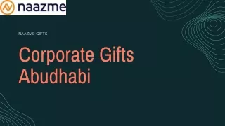 Buy Corporate Gifts Abudhabi Online