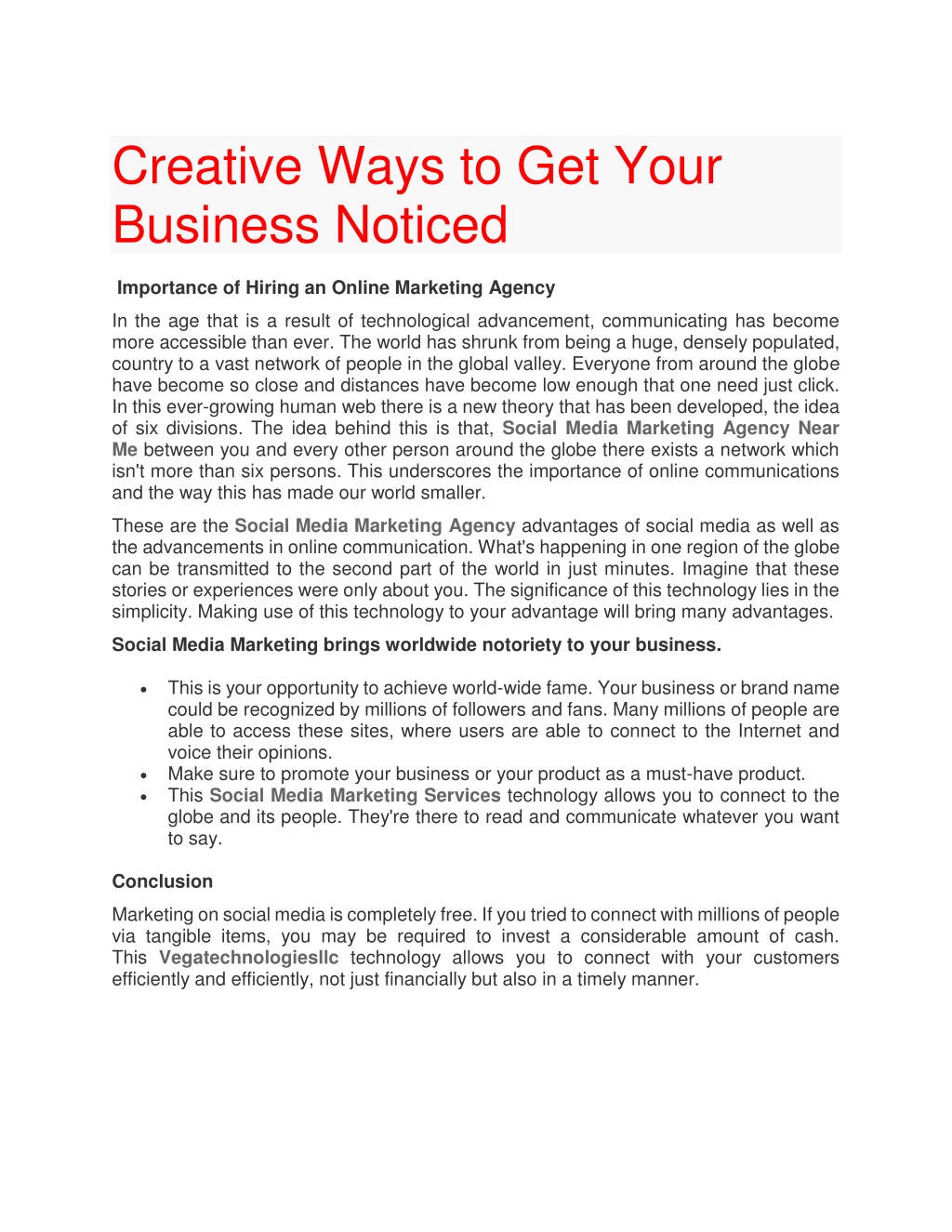 Get Noticed PPT - Creative Ways to Get Your Business Noticed PowerPoint ...