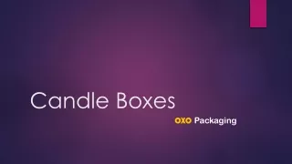candle boxes