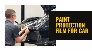paint protection film for car