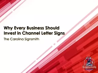 Why Every Business Should Invest in Channel Letter Signs