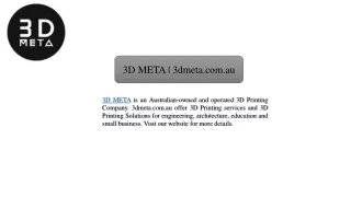 3d meta 3dmeta com au