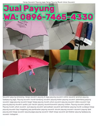 ౦8ᑫ6-7Ꮞ65-Ꮞ33౦ (WA) Harga Payung Untuk Souvenir Souvenir Payung Batik