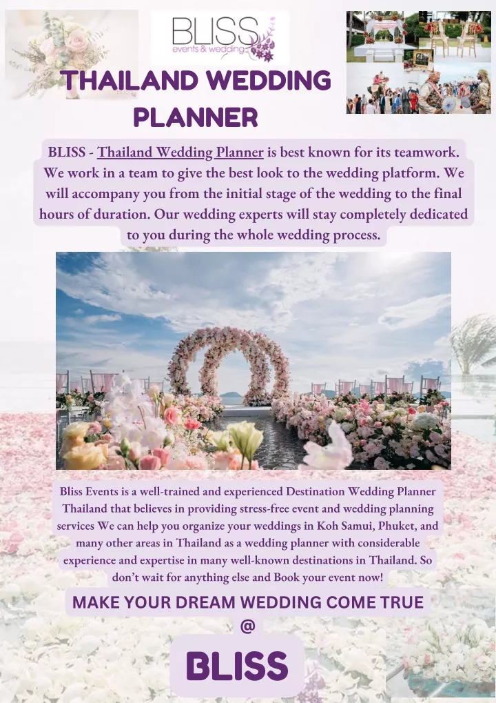 thailand wedding planner