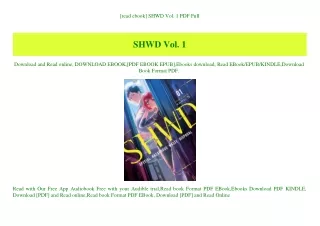 [read ebook] SHWD Vol. 1 PDF Full