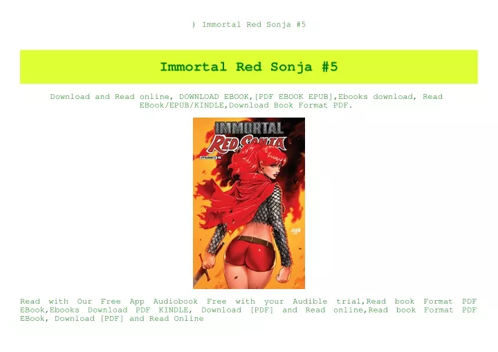 immortal red sonja 5