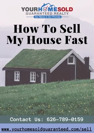 How To Sell My House Fast| Professional Real Estate Agents | YHSGR