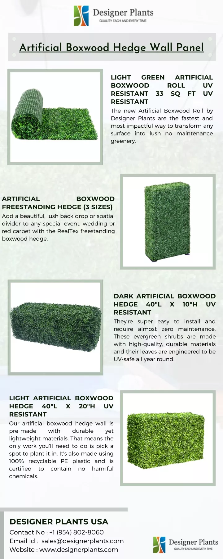 artificial boxwood hedge wall panel light boxwood