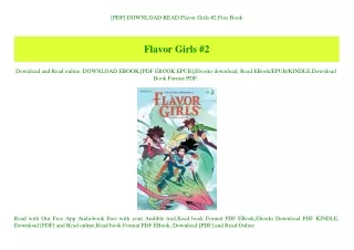 [PDF] DOWNLOAD READ Flavor Girls #2 Free Book