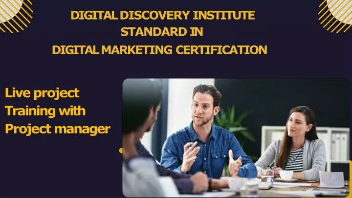 digital discovery institute standard in digital
