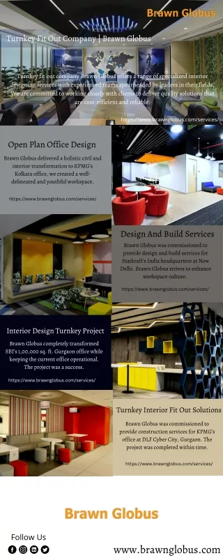 Interior Fit Out Company In India At Brawn Globus