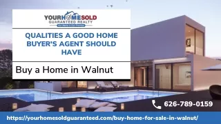 Buy a Home in Walnut | Top Home Selling Agents | YHSGR