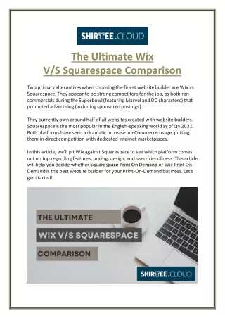 the ultimate wix v s squarespace comparison