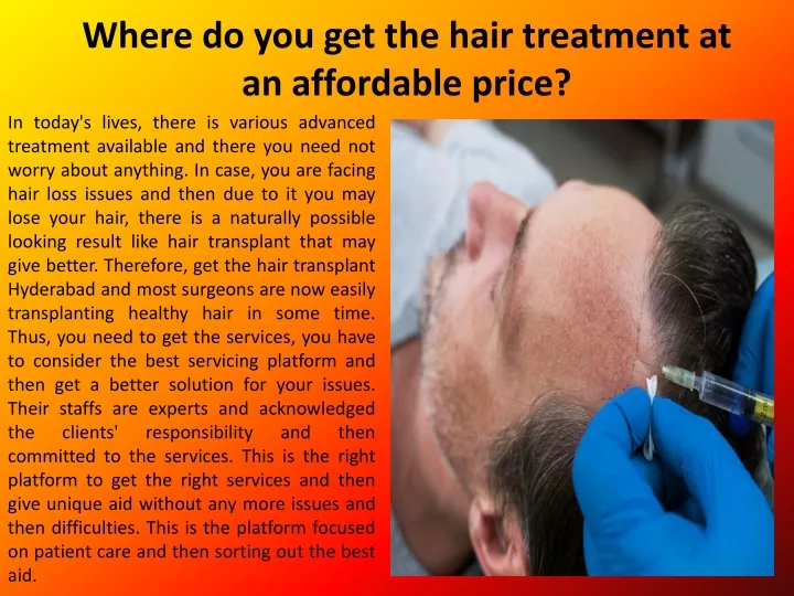 where do you get the hair treatment