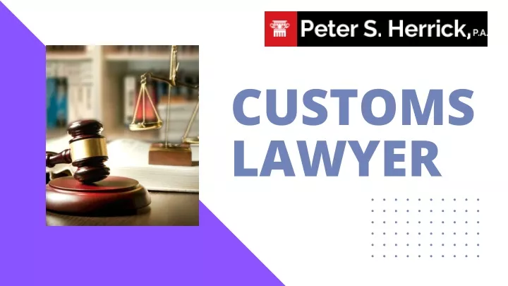 customs lawyer