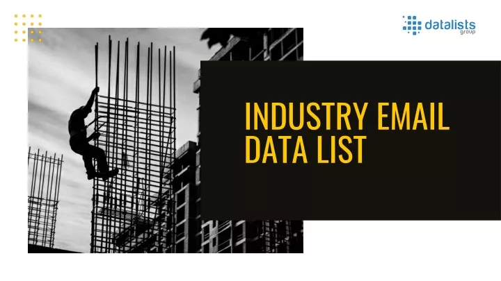 industry email data list
