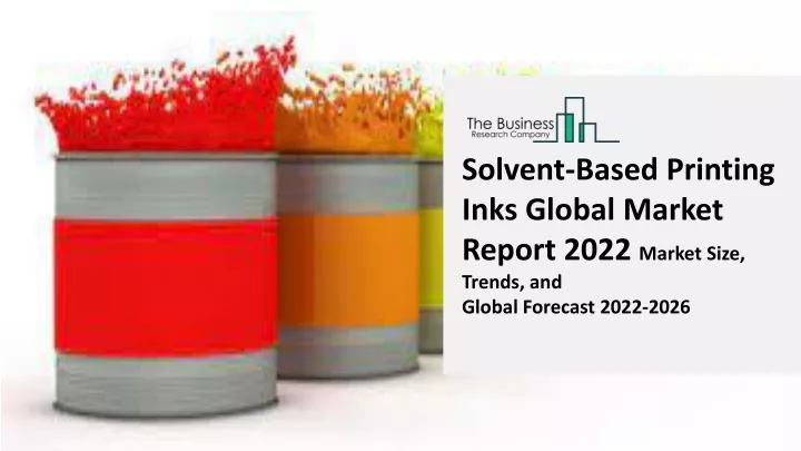 solvent based printing inks global market report